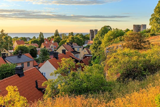 Family-friendly private walking tour in Visby