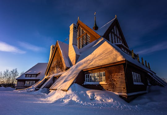 Discover the love stories of Kiruna on a guided walking tour