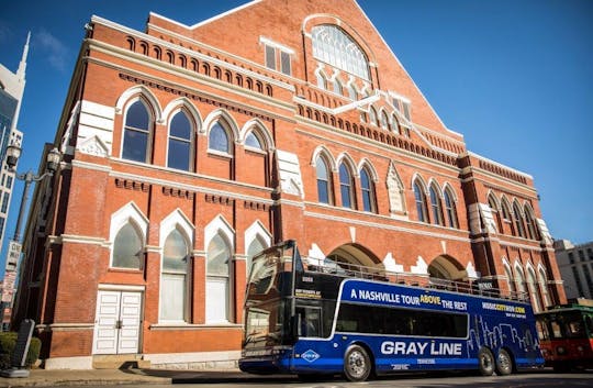 Nashville double-decker bus city tour