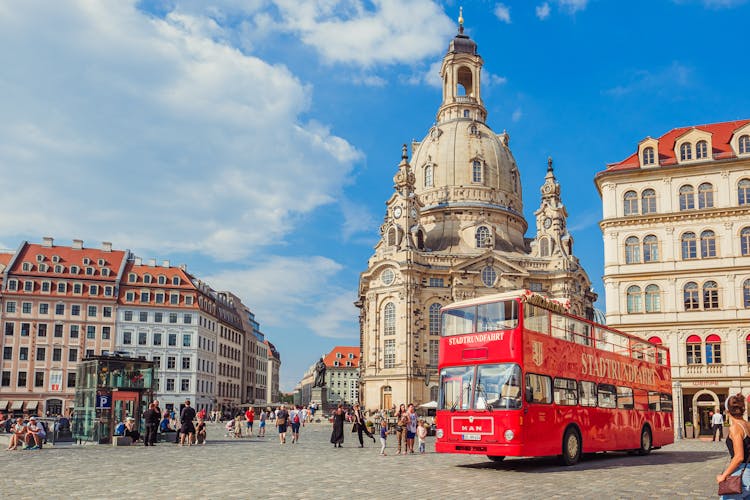 Dresden bus tour with visit of the Semper Opera House