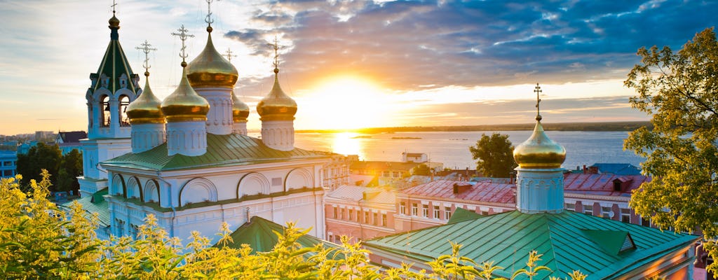 O melhor de Nizhny Novgorod destaca um passeio a pé