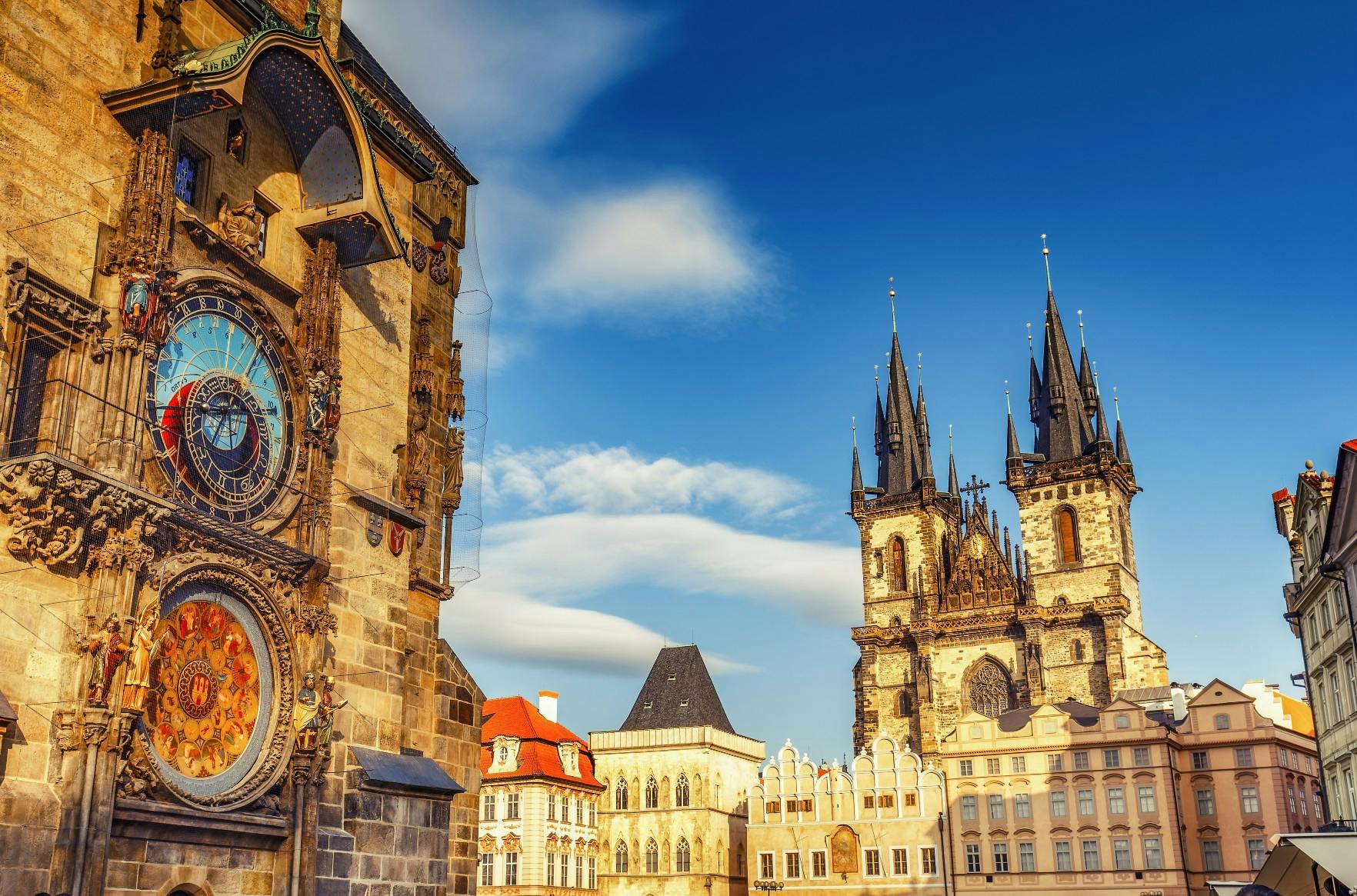 Erkundungsspiel und Tour durch die Prager Altstadt
