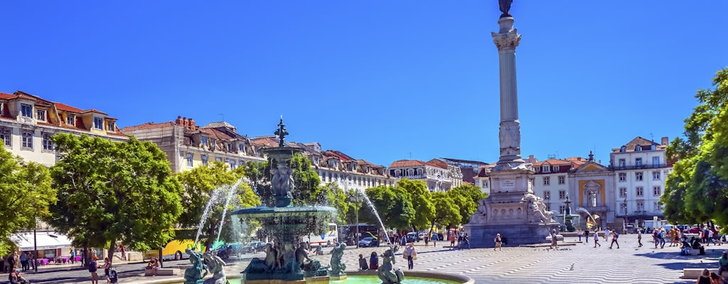 Visite à pied de Lisbonne, Rossio et Chiado avec brunch en option