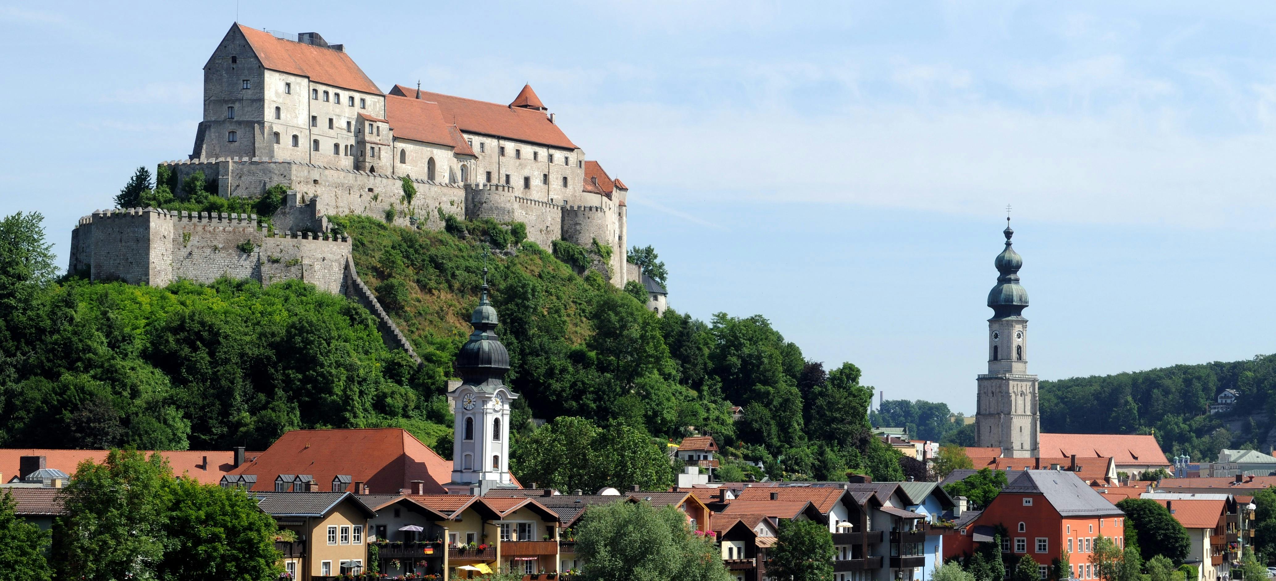 Burghausen castle private guided walking tour