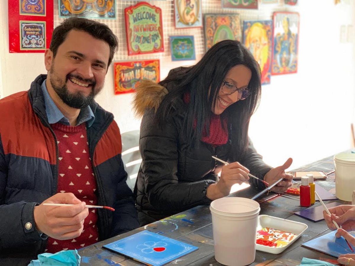 Fileteado Porteño half-day tour in San Telmo