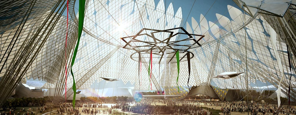 Expo 2020 entrance tickets with audioguide
