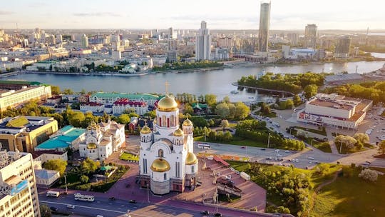 O melhor de Yekaterinburg destaca um passeio a pé