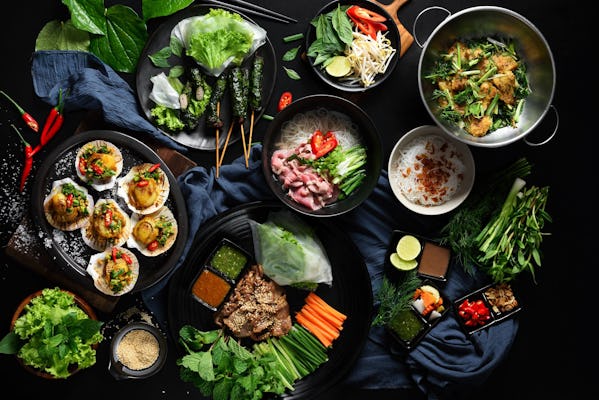 Excursão gastronômica em Saigon com um blogueiro gastronômico