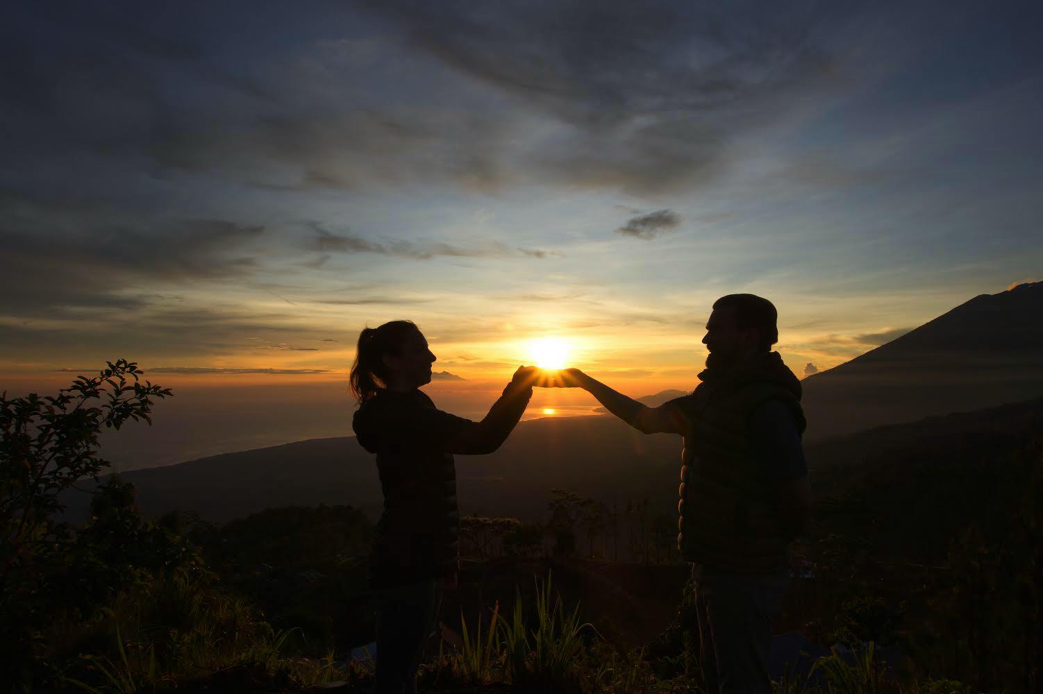 Randonnée spéciale au lever du soleil sur la caldeira de Batur et source chaude naturelle de Batur