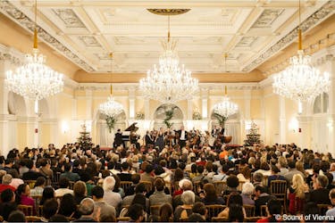 Espetáculo de Natal de Strauss e Mozart no Kursalon em Viena