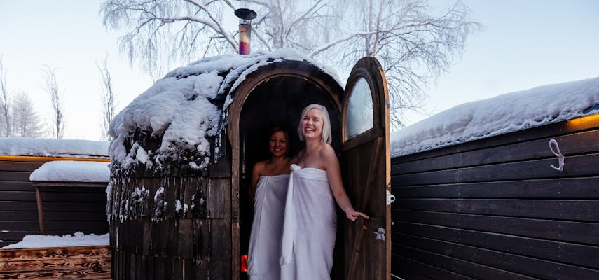 Doświadczenie przewozu w saunie w Rovaniemi