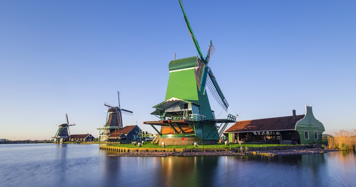Zaanse Schans is a neighborhood in Zaandam near Amsterdam Zaanse Schans is a neighborhood in Zaandam near Amsterdam