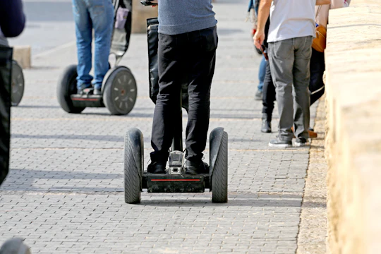Guided Segway™ tour around Hariksee lake close to Düsseldorf