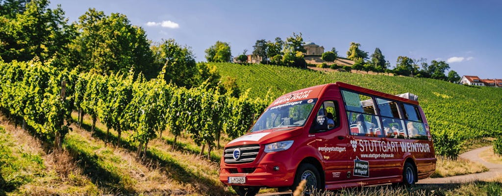 24-stündige Stuttgart Hop-on Hop-off Bustour - Blaue Route und Weinroute