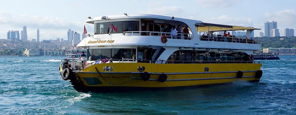 Erleben Sie eine Kreuzfahrt auf dem Goldenen Horn, dem Bosporus und mehr