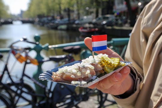 Amsterdam street food tour with a local artist