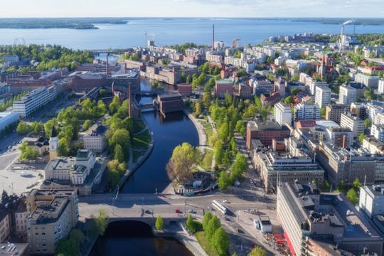 Beste van Tampere hoogtepunten wandeltocht