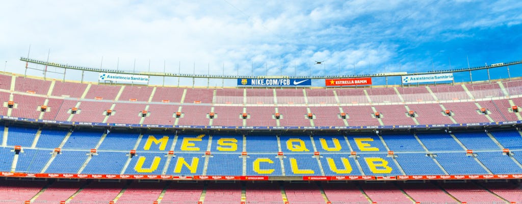 Private guided tour of the Camp Nou Stadium