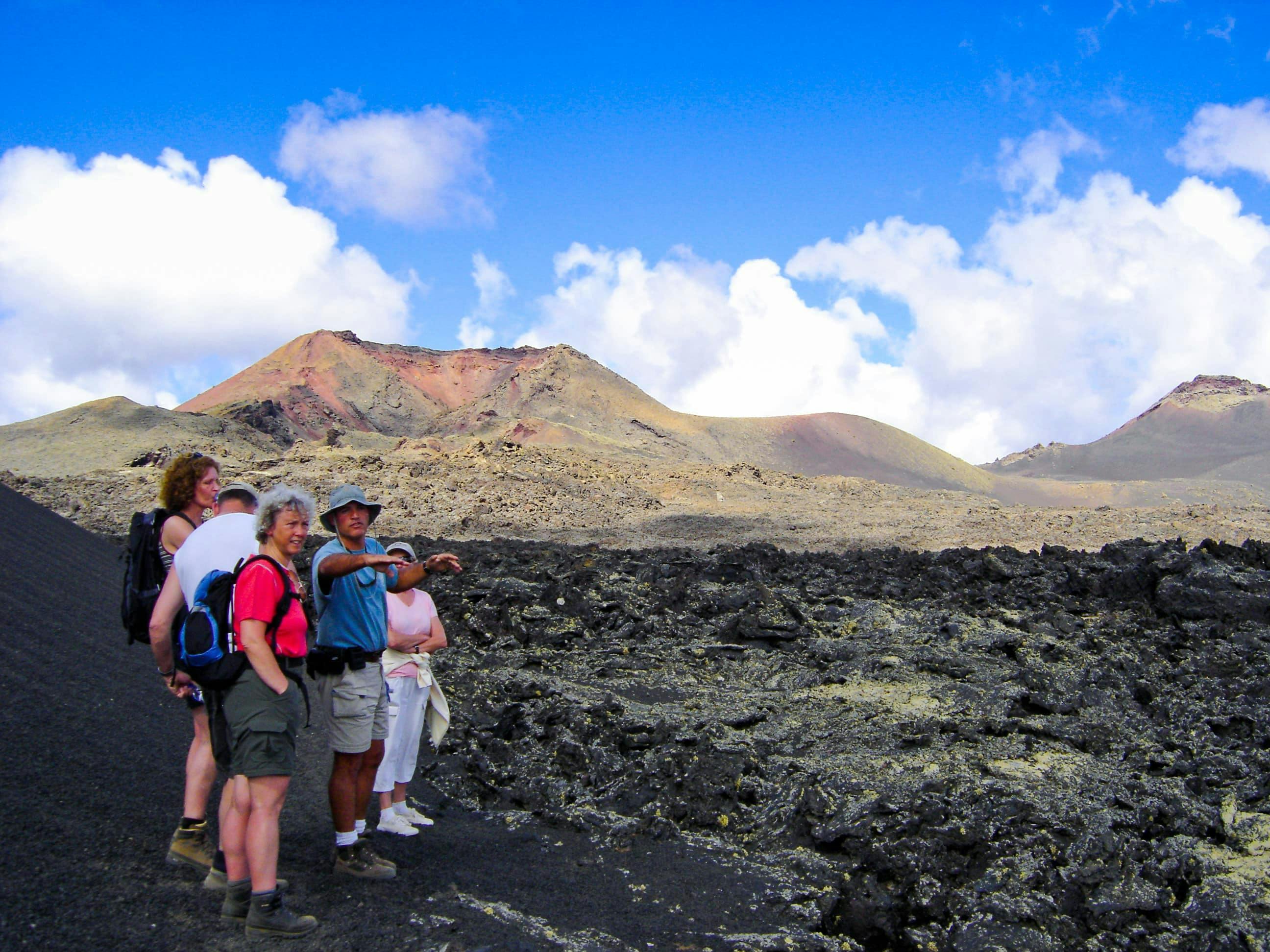 Billet de randonnée dans le parc naturel de Los Volcanes au départ du sud