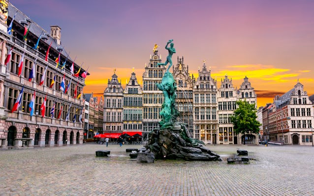 Escape Tour z przewodnikiem, interaktywne wyzwanie miejskie w Antwerpii