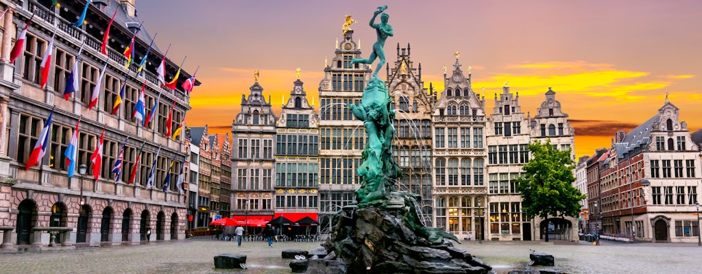 Escape Tour z przewodnikiem, interaktywne wyzwanie miejskie w Antwerpii