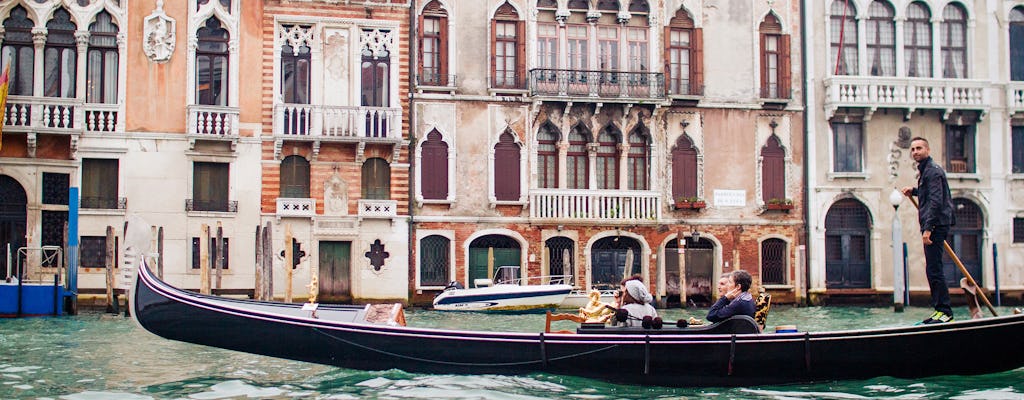 Tour a piedi di Venezia per piccoli gruppi con giro in gondola
