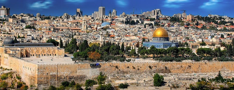 Entdecken Sie die alte und neue Jerusalem-Tour ab Herzliya