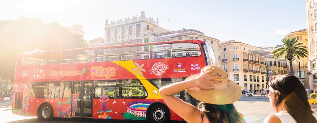 City Sightseeing hop-on hop-off bus tour of Malaga with Premium Museum Experience