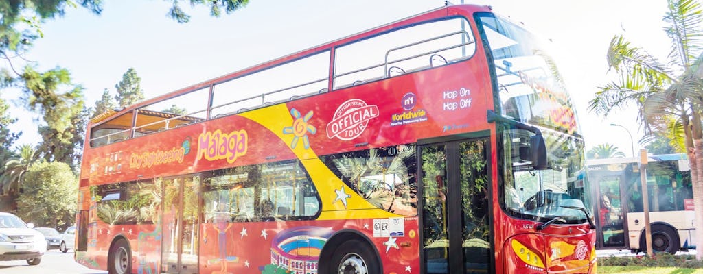 City Sightseeing Malaga Experience with 24-hour hop-on hop-off bus