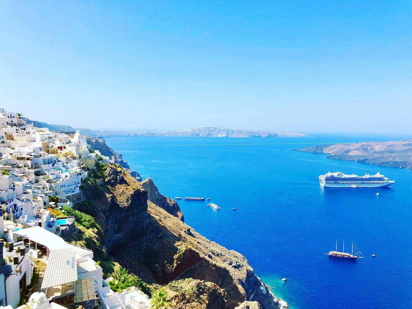 Passeio fotográfico em Santorini