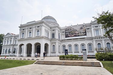 Ingressos para o Museu Nacional de Cingapura