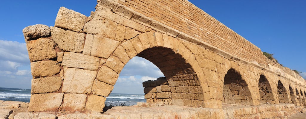 Geführte Caesarea, Acre und Rosh Hanikra Tour von Herzliya