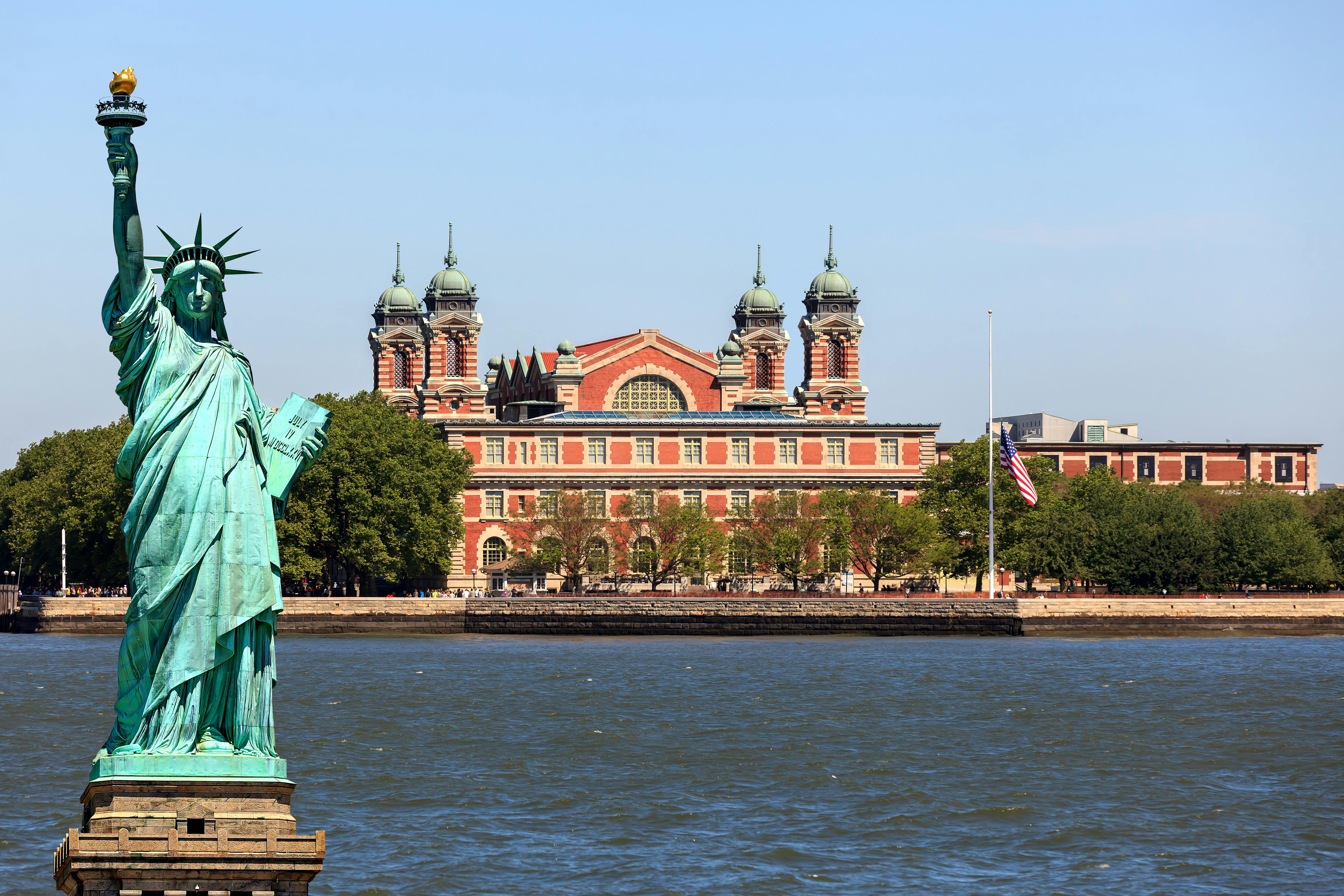 VIP-toegang: Ellis Island, Vrijheidsbeeld en Battery Park wandeltour