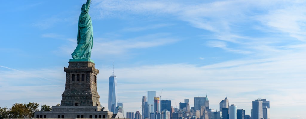 Statua Wolności i Ellis Island z przewodnikiem po francusku