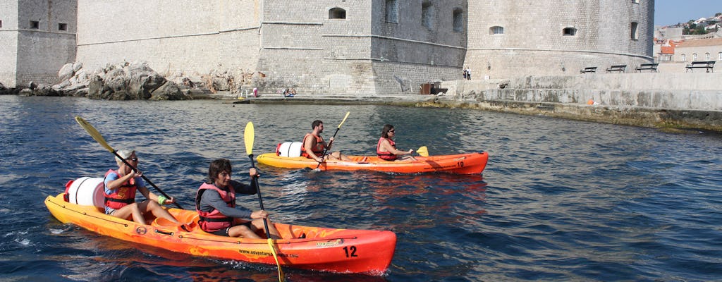 Experiencia de kayak de mar en Dubrovnik