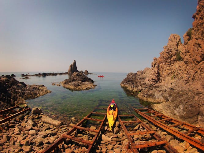 Cabo de Gata Natural Park kayak and snorkeling tour