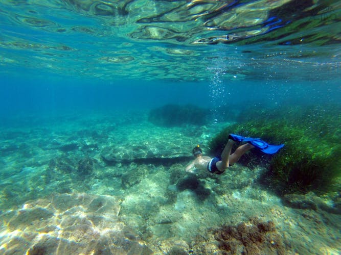 Cabo de Gata Natural Park kayak and snorkeling tour