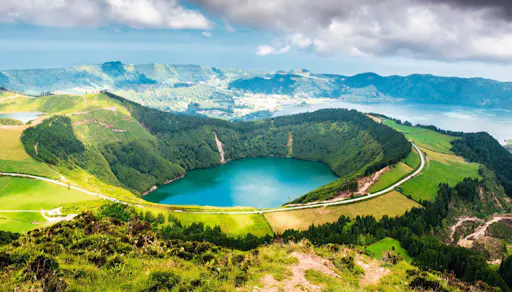 Sete Cidades Caldera Mountain Bike Tour