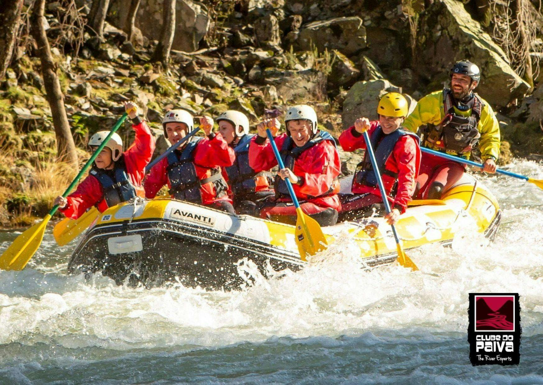 Rafting-Erlebnis auf dem Paiva-Fluss in Arouca