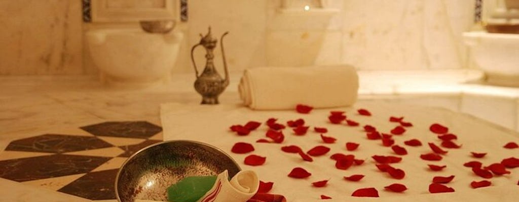 Private Turkish bath 80 minute package