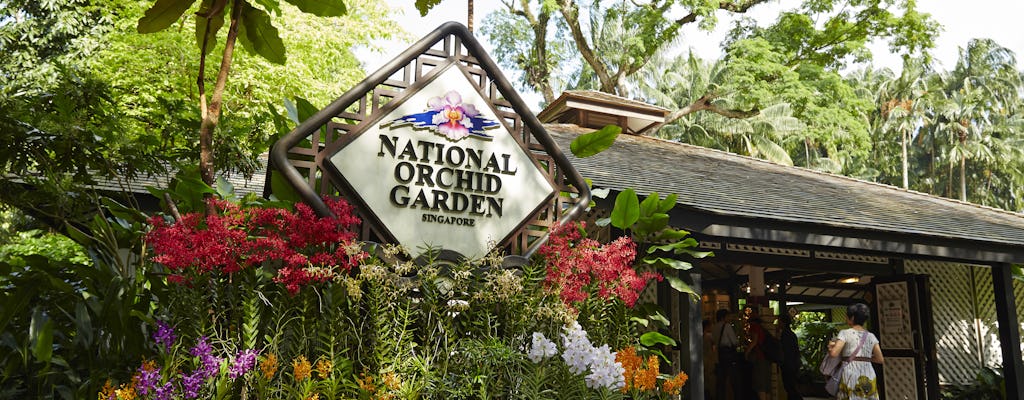 Billets pour le jardin national des orchidées de Singapour