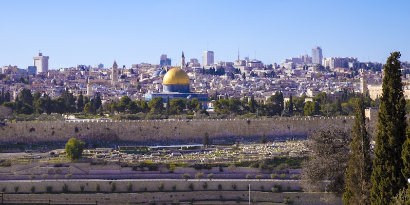 Ganztägige David- und unterirdische Jerusalem-Tour ab Netanya
