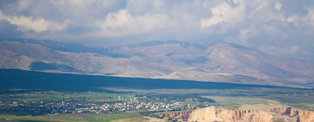 Tour di un'intera giornata sulle alture del Golan da Netanya