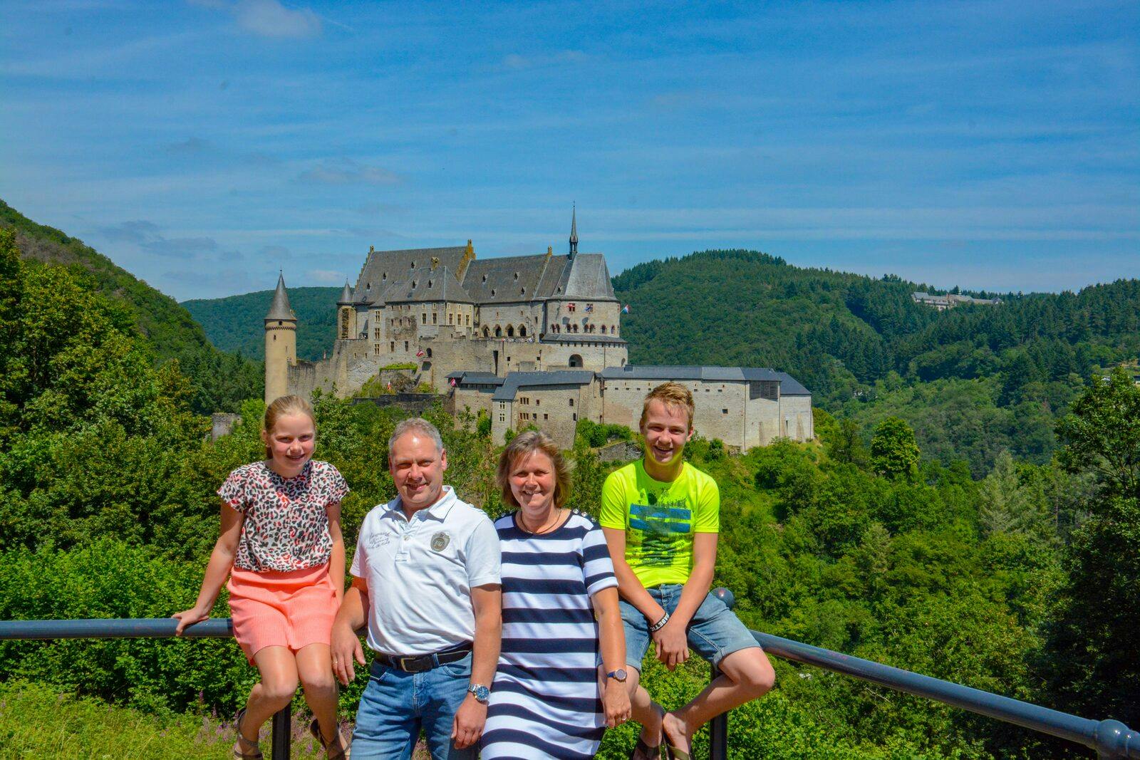 Family walking tour in Vianden