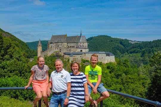 Visite à pied en famille à Vianden