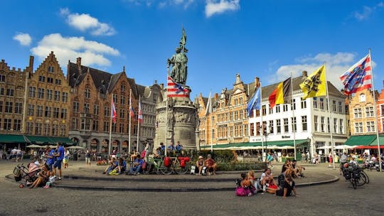 Beste hoogtepunten wandeltocht door Brugge