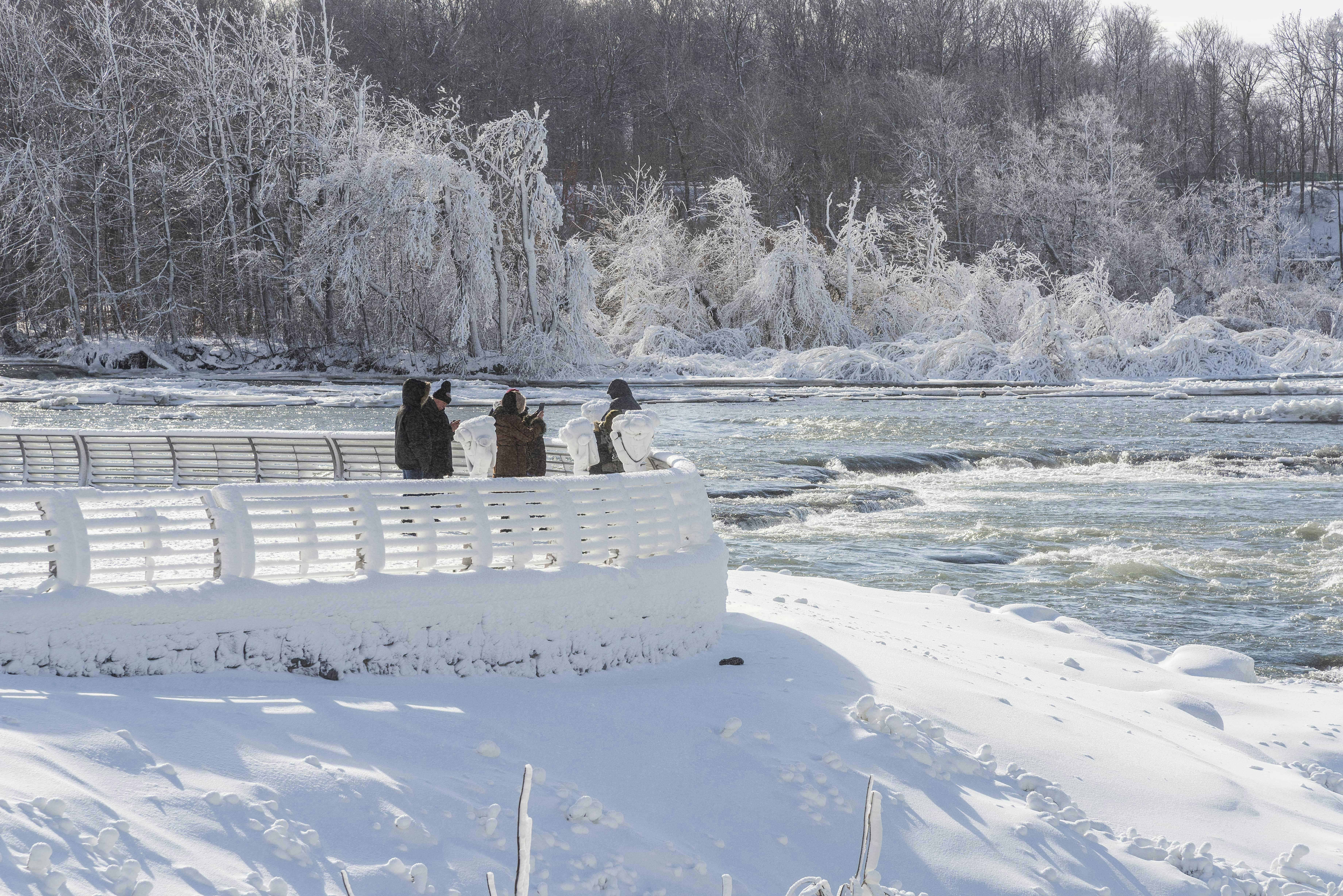 Power of Niagara Wintertour - USA Abreise