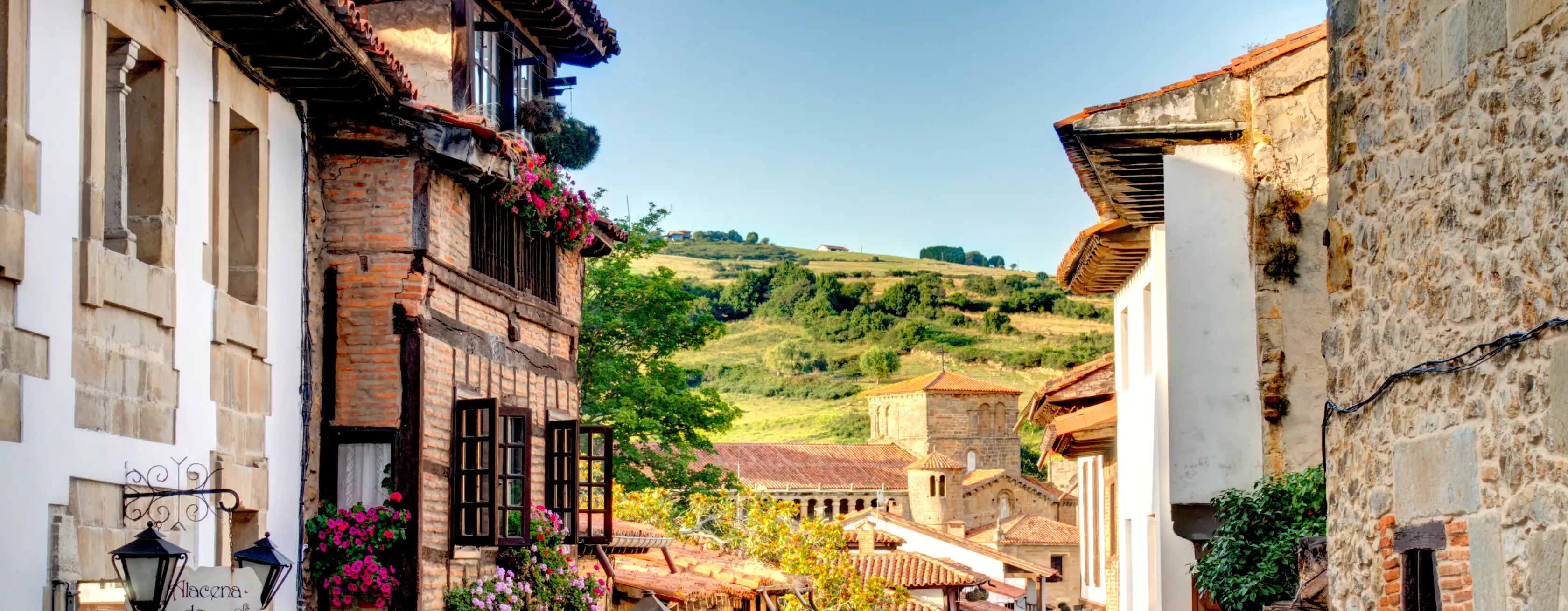 Ting at foretage sig i Santillana del Mar