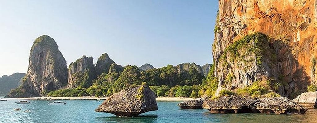 Four islands snorkeling cruise with sunset dinner from Krabi