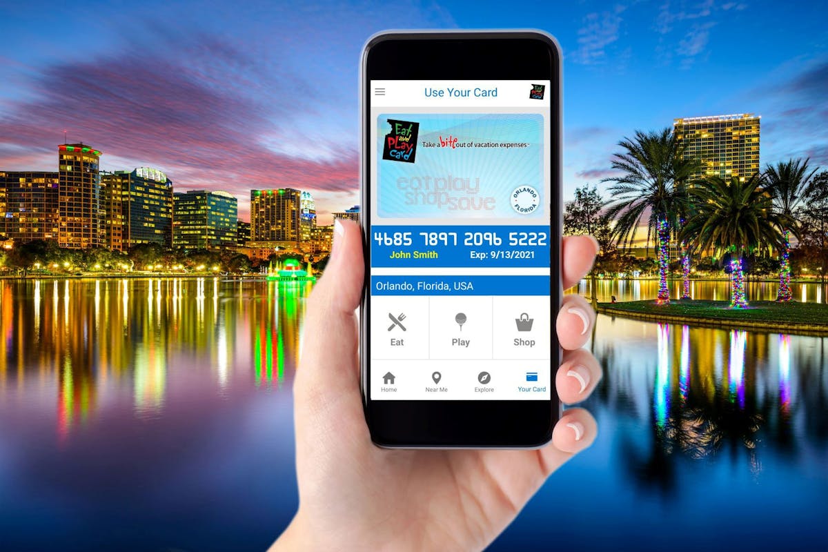 Eet- en speelkaart Orlando